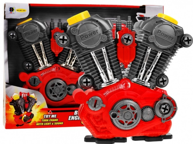 Kinderset voor monteurs - schroefbare motor