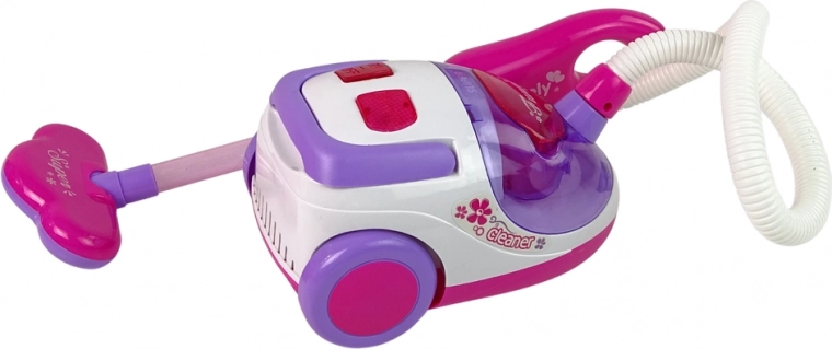 Echte pret met de kinderstofzuiger