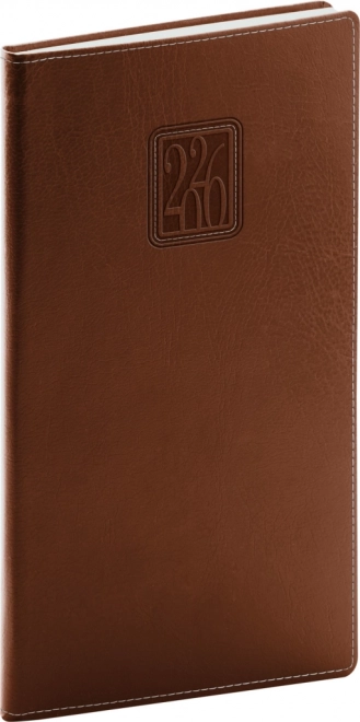 Zakagenda Panama 2026 van Notique, bruin