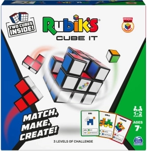 Logisch spel RUBIK’S Cube It – 3D-puzzel voor 1–2 spelers