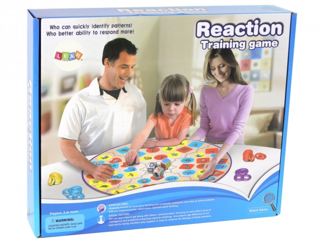 Logisch bordspel voor reflexen en observatie