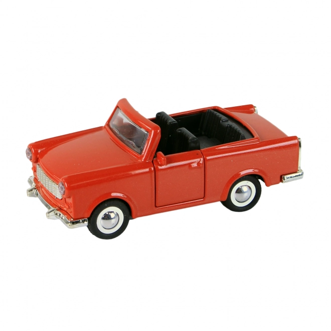 Auto metalen trabant cabriolet