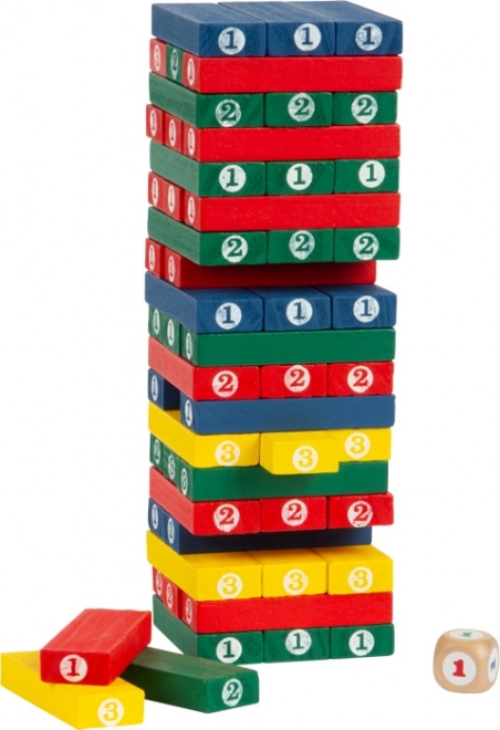 Small Foot Houten kleurrijk Jenga spel