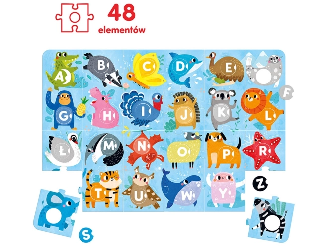 CzuCzu grote puzzel met gat Alfabet