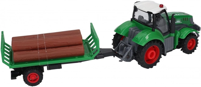 Tractor met aanhanger op afstandsbediening 1:24