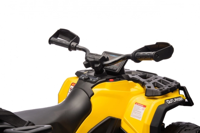 Kinderquad Can-Am Outlander geel