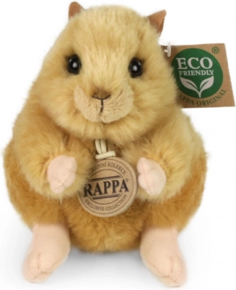 Pluchen goudhamster 16 cm eco‑friendly Rappa