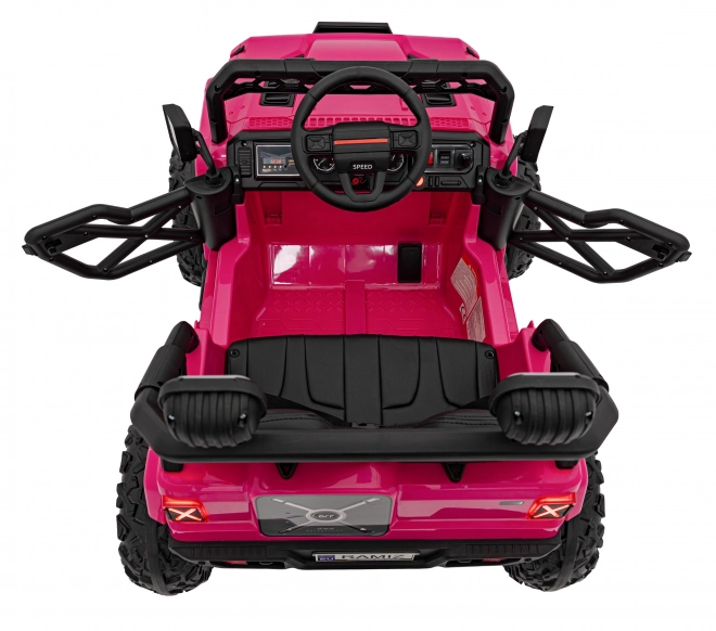 Off Road roze elektrische kinderauto