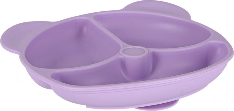 Stabiel bord en kom met zuignap