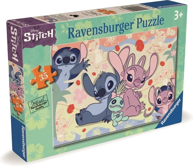 Ravensburger puzzel Disney Stitch met Angela 35 stukjes