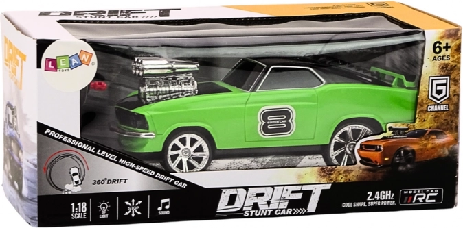 360° drift en spectaculaire stunts