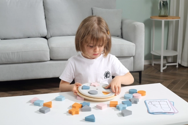 Houten insteekpuzzel