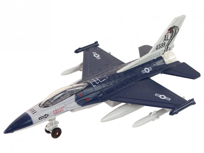 Functioneel vliegtuigmodel met verlichting en geluiden 1:72
