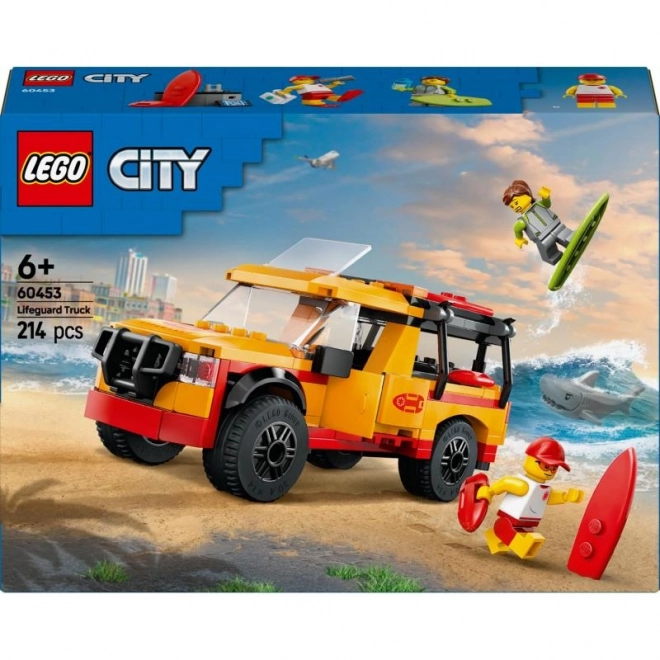 Lego City Reddingswagen op het Strand