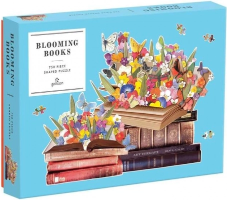 Puzzel Galison Bloeiende boeken 750 stukjes