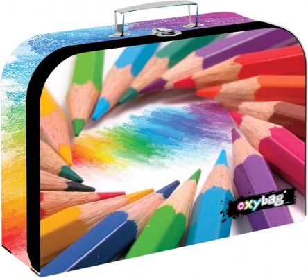 Kinder laminokoffertje Pastelky 34 cm