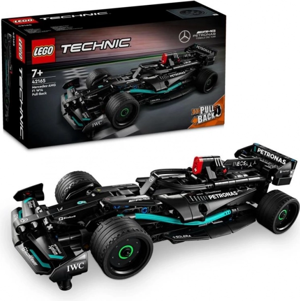 LEGO Technic Mercedes‑AMG F1 W14 E Performance pull-back raceauto