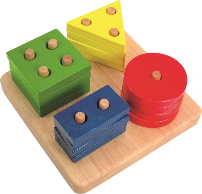Leren van vormen en kleuren spelenderwijs