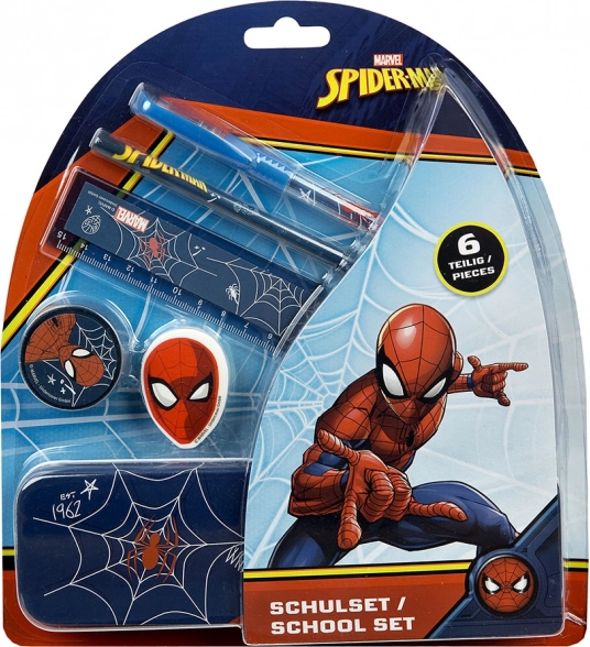 schoolsset Spider-Man 6 stuks