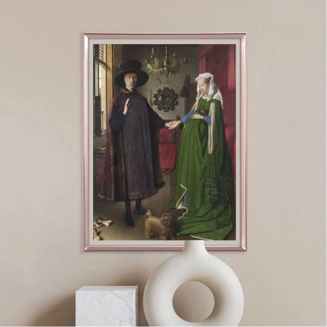 CLEMENTONI Puzzel Museumcollectie: Het echtpaar Arnolfini (1434) 1000 stukjes