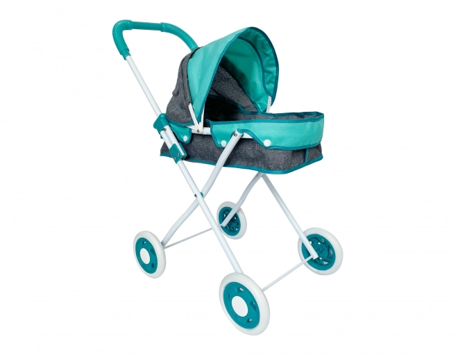 Diepe kinderwagen voor poppen 48x30x57 cm