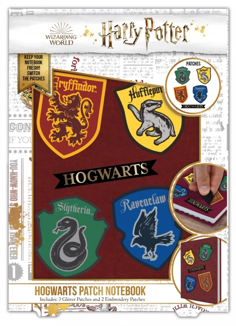 A5 notitieblok Harry Potter afdelingen