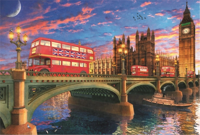 TREFL Hout Ambacht Oorsprong puzzel Westminsterpaleis met Big Ben 501 stukjes
