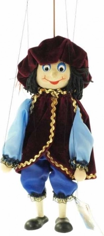 Houten grote marionetten - Prins