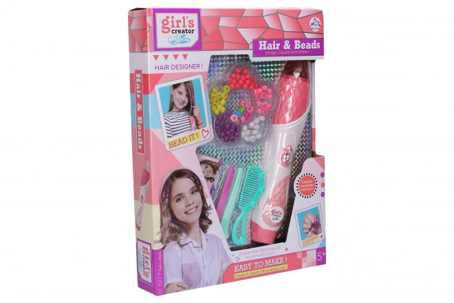 Kralentrekker voor haar