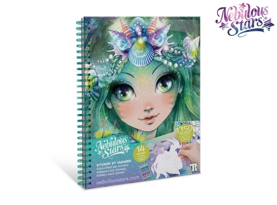Nebulous Stars stickerboek volgens nummers