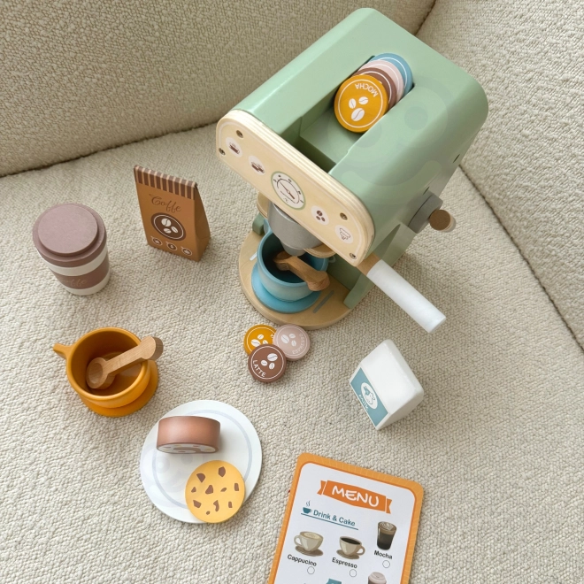 Woopie Green Houten Koffiehuis