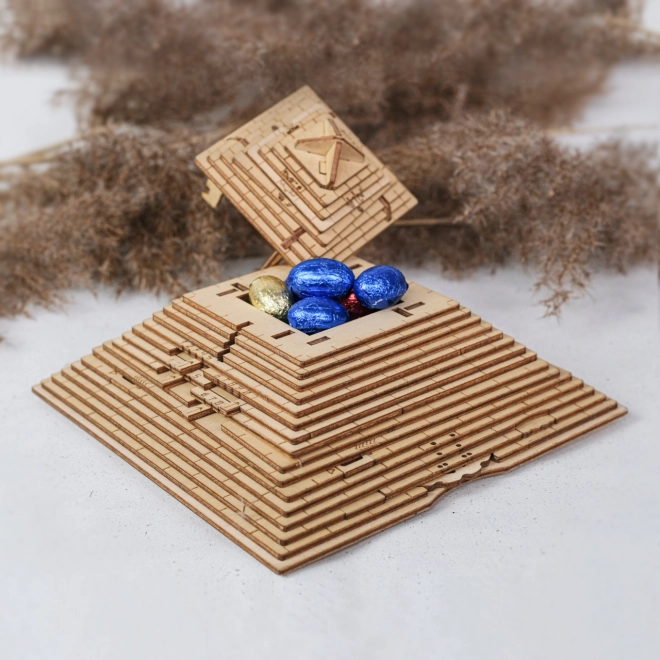 EscapeWelt 3D houten mechanische puzzel Pyramide