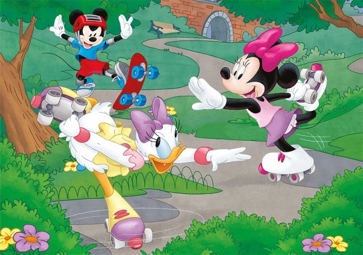 Puzzel Minnie sport 100 XL stukjes