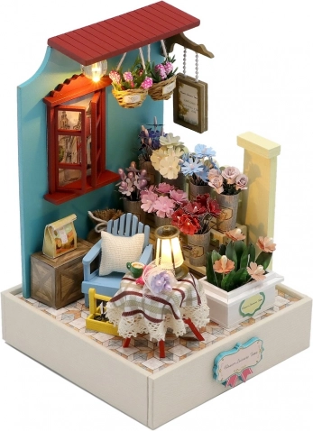 2Kids Toys miniatuurhuisje Kamer van Bloemrust