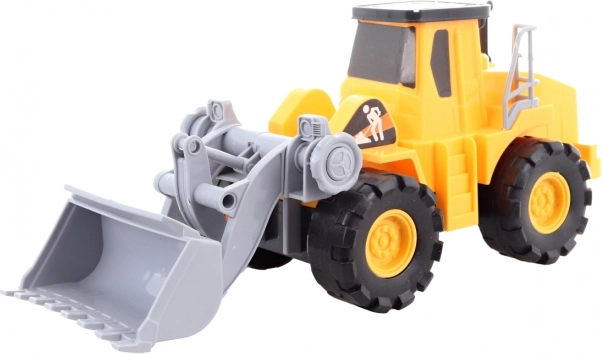 Plastic loader met vliegwiel