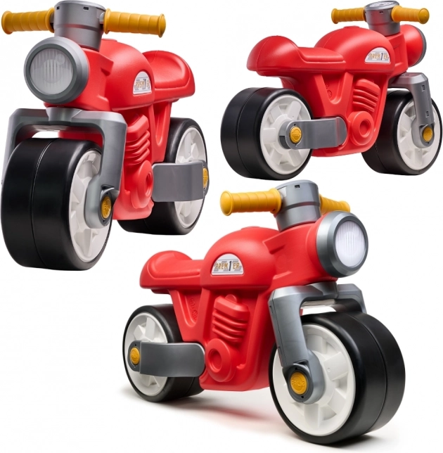 Retro Loopmotor voor Kinderen Rood 1+