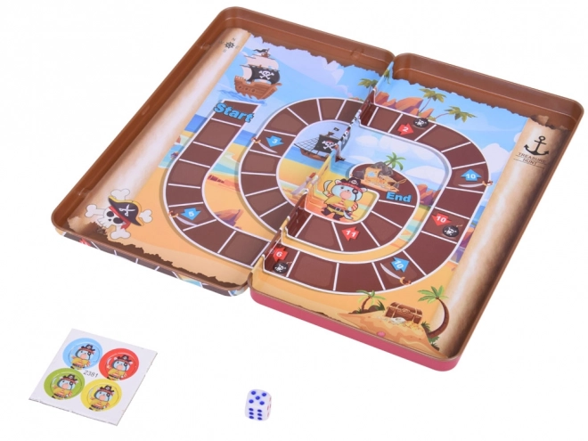 Magnetisch spel Schatzoeken Piraten
