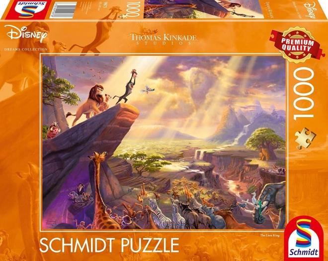 SCHMIDT Puzzel Leeuwenkoning 1000 stukken