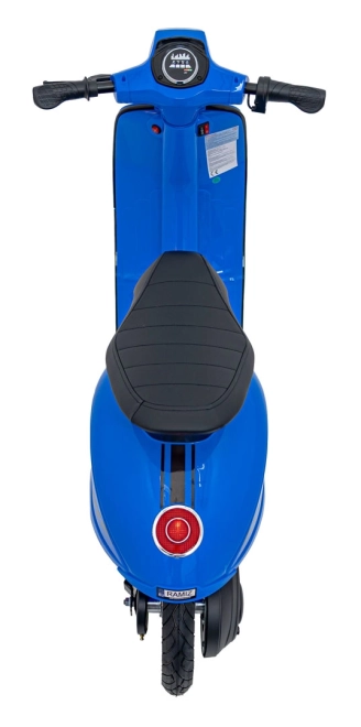 Elektrische Kinder Scooter Retro 23 blauw