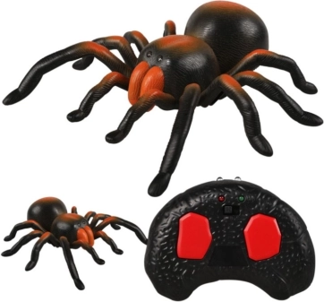 rc tarantula – afstandsbestuurbare spin met lichtgevende ogen