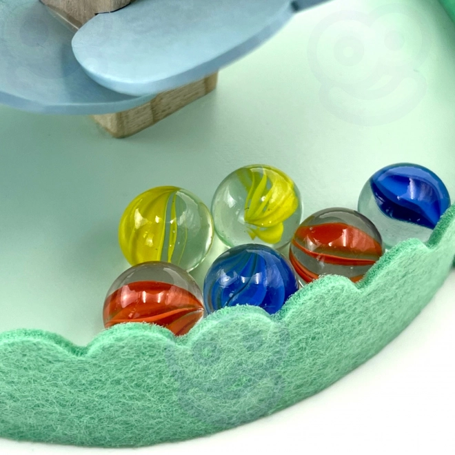 Houten spiraaltoren Tooky Toy voor kinderen