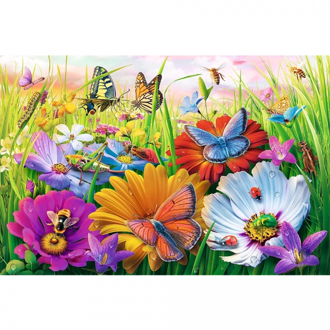 Puzzel 300 EasyPiece - Insecten in de Weide Trefl