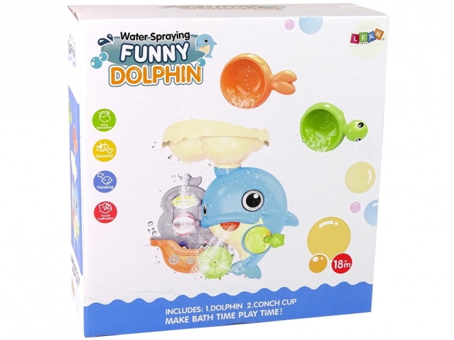 Leuke watertoy Dolfijn voor in bad