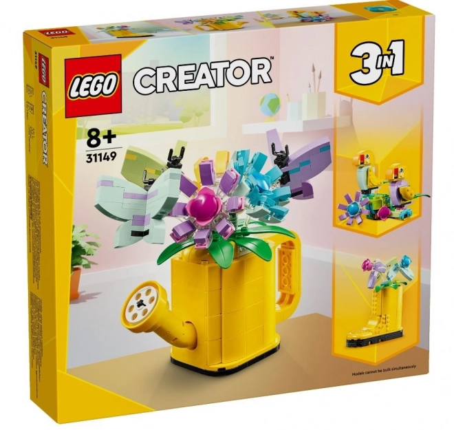 Lego creator bloemen in gieter