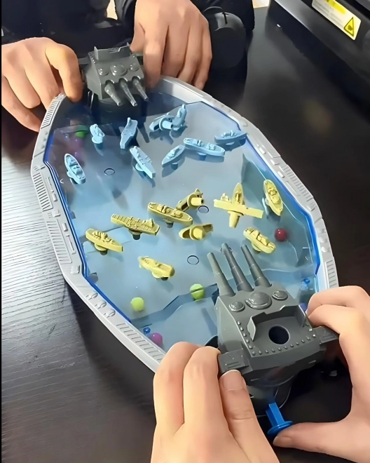 Woopie spel Slag op zee Eigendommen 3D Katapult van ballen