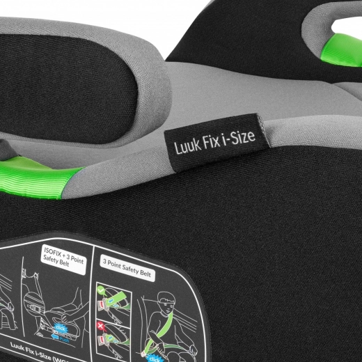 Juiste geleiding van de autogordel