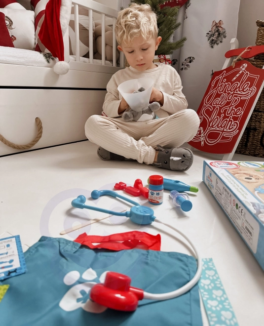 Woopie dierenarts setje Kitten met tas