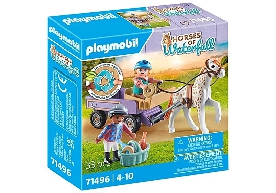 Set van figuren Paard 71496 Koets met pony's