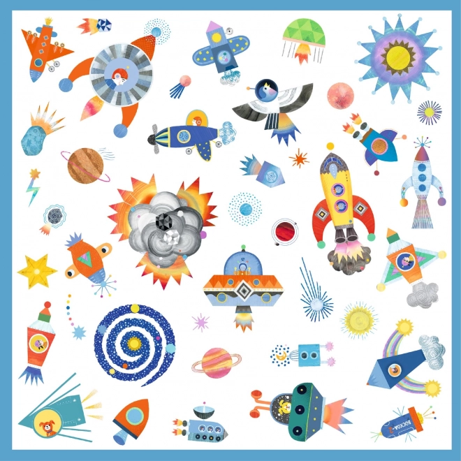 DJECO Stickers Interstellaire