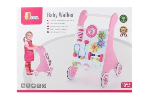 Roze looprek voor meisjes